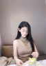 她芙（tafu）品牌女裝小香風(fēng)無(wú)袖連衣裙女20夏季新款氣質(zhì)優(yōu)雅名媛修身顯瘦短裙 金色 M 曬單實(shí)拍圖