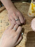 2026新款永恒誓言情侶對戒男女定婚鉆戒活口戒指七夕禮物求婚首飾 永恒誓言情侶活口戒指一對【禮盒品包裝】S6502 曬單實拍圖