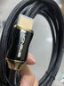 甬威 HDMI線(xiàn)2.1版4K8K高清線(xiàn)光纖hdmi播放器PS5電腦機頂盒接電視顯示器投影儀視頻連接線(xiàn) 土豪款（金屬黑）4K 1.5M 曬單實(shí)拍圖