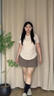 浪莎胖mm大碼瑜伽服女夏季涼感速干上衣運動短袖t恤健身服運動服 曬單實拍圖