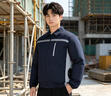 保羅嵐芝（BOLOLANZHI）空調(diào)服男帶風(fēng)扇衣服3C認證夏季薄款工作服戶外釣魚高溫作業(yè)制冷服藏藍長袖雙風(fēng)扇 曬單實拍圖