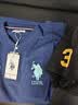 U.S. POLO ASSN.【100%棉】polo衫男夏季寬松美式休閑純棉t恤男士高端短袖男上衣 曬單實拍圖