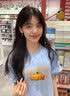 舒星童水滴水鉆耳扣女清透高級感耳環耳釘簡約小眾設計耳墜耳飾時尚氣質 水滴水鉆耳扣一對 曬單實拍圖