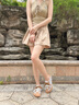 妙麗（Millies）品牌德訓(xùn)鞋拼色舒適阿甘鞋2025夏季新款丑萌戶外休閑運(yùn)動休閑女鞋 奶茶棕 39 (245mm)  標(biāo)準(zhǔn)碼 曬單實拍圖