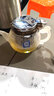 76 臺灣品牌泡茶壺 飄逸杯耐熱玻璃花茶壺過(guò)濾內膽可拆洗磨砂象玉白金蓋泡茶壺  FW-498ml六星級象玉白金蓋一壺一毛刷六杯子 曬單實(shí)拍圖