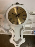 凯恩斯（KAIENSI） 挂钟客厅钟表欧式复古时钟摇摆石英钟表电波创意木质挂表家用 3340A-带日历款-霸.王扫秒机芯 16英寸 实拍图