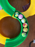开心玛特儿童88轨道球专注力训练家用幼儿园感统训练器材八八手眼协调玩具 88轨道绿黄（送5球） 实拍图