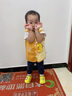 wua.wua嬰兒馬甲春秋防溫差新生兒衣服夾棉保暖寶寶秋冬背心兒童0-2歲 小黃鴨【保暖 15-23度】 90 (適合12-18月/體重20-26斤) 曬單實(shí)拍圖
