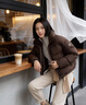 波司登反季羽絨服女士冬季90絨加厚立領寬松短款休閑加厚保暖外套 曬單實拍圖