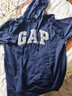 蓋璞（GAP）男女裝春季款貼布繡logo連帽衫衛(wèi)衣經(jīng)典上衣美版868453 曬單實(shí)拍圖