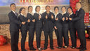 伊雅露莎高端職業(yè)小西裝男女同款西服套裝西裝通勤商務(wù)正裝面試工作服93 女藏青西裝+褲 XL 曬單實拍圖
