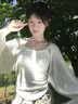 COSMICKISS吊帶裙外搭開衫夏季薄款白色鏤空長袖女2026新款防曬罩衫坎肩QC 【辣妹推薦】薄款外搭開衫 (白色) 均碼 【建議80-120斤】 曬單實拍圖