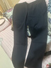 TNRZZ小個(gè)子九分褲男款夏季新款韓版修身男士休閑褲純棉小腳彈力錐形褲 藏青色【九分褲】 34 曬單實(shí)拍圖