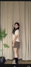 浪莎胖mm大碼瑜伽服女夏季涼感速干上衣運動短袖t恤健身服運動服 曬單實拍圖
