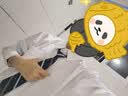 蓓沐格dk襯衫男生學院風白襯衫短袖校服畢業照襯衫套裝加領帶高中成人禮 【送領帶】白色刺繡-短袖襯衫 2XL 【170-180cm】 曬單實拍圖