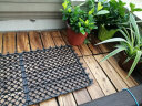 杏花天 塑木地板碳化防腐木地板户外木地板阳台室外庭院花园露台浴室 黑底碳化款一片 实拍图