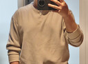 馬克華菲（MARK FAIRWHALE）衛(wèi)衣男士春秋季潮牌休閑假兩件長袖t恤男裝上衣外套 杏色 3XL 曬單實拍圖