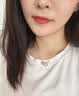 卡地亞（Cartier）項鏈女女款 LOVE系列女士項鏈經典雙環項鏈 【七夕情人節禮物】 18k玫瑰金 滿鉆 B7224528 保卡信息-隨機年份 曬單實拍圖
