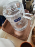 樂美雅 玻璃水壺涼水杯飲料果汁茶壺 無鉛鴨嘴壺 八角四方條壺 1.6L大肚壺【加厚耐熱】 曬單實拍圖