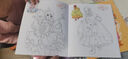 公主涂色書兒童畫畫本填色涂鴉繪本女孩幼兒園繪畫冊圖畫工具套裝 6本192頁[不含畫筆] 曬單實拍圖
