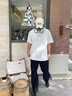 BINLIKE短袖t恤男士日系簡約純棉重磅寬松休閑簡約潮流美式打底夏季體恤 曬單實拍圖