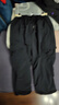 :CHOCOOLATEit冰絲工裝休閑褲男士夏季薄款速干傘兵褲寬松直筒 黑色 M 曬單實拍圖