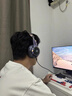 萌可兒 潮流個性無線藍牙耳機頭戴式插卡自帶內存mp3自帶歌曲住校生男女學生耳麥送學生兒童孩子生日禮物 黑紫色含歌卡/找客服選喜歡的歌 曬單實拍圖