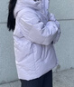波司登（BOSIDENG）冬季羽絨服商場熱賣同款女短款時尚休閑連帽合身加厚外套 【店長推薦】風鈴淡紫6453 【小碼推薦】 S 160/84A 體重約100-110斤 曬單實拍圖