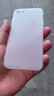 ESCASE 蘋果se3手機殼iPhone se3保護套全包防刮防摔 磨砂工藝手感軟殼適用于7/8/se2/se3白色 曬單實拍圖