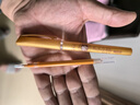 十方清梵 金色筆檀香味筆金色筆芯檀香裝金色中性筆0.7mm增金色描經(jīng)金筆抄寫書寫筆芯 1支佛字筆桿+10支5.0筆芯 曬單實拍圖