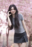 自由系美式A字開叉西裝半身裙女2026夏季新款復古高腰防走光包臀短裙 曬單實拍圖