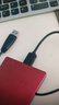 ThinkPlus聯想  1TB移動固態硬盤 USB3.1高速PSSD移動硬盤小巧便攜讀取550MB/S US100紅色 曬單實拍圖