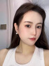 米蔓（MIMORE）一貝子貝珠銀耳釘女款2026新款輕奢小眾高級感生日禮物送女生閨蜜 曬單實拍圖