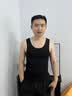 莫代爾120S高支背心男士高端無痕打底衣男工字跨欄運動健身白色老頭汗衫 1件裝(黑色) 【120S高支莫代爾】 L (170) 曬單實拍圖