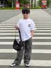 兜兜王國男童夏裝潮牌T恤短袖2026新款兒童寬松夏季棉質洋氣半袖體恤上衣t 白色 【夏季新款 清涼透氣】 150 曬單實拍圖