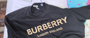 BURBERRY巴寶莉新款男士短袖T恤81042291 黑色 L 禮物七夕 曬單實拍圖