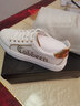 卡賓板鞋男透氣網(wǎng)面小白鞋男鞋學(xué)生運動(dòng)休閑鞋 白色(網(wǎng)面) 41 曬單實(shí)拍圖