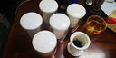 左茗右器 泡茶杯茶水分離大容量玻璃過濾辦公室水杯男女士家用茶道分離杯 貴妃杯+觸控暖杯器 曬單實拍圖