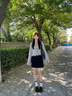 雪茜曼西裝包臀半身裙女2026夏季新款短款高腰顯瘦小個子a字短裙包臀裙 曬單實拍圖