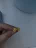周大福花月佳期四葉草黃金耳釘女EOF1338生日禮物七夕禮物 約2.3g計價(工費220) 曬單實拍圖