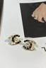 香奈兒（Chanel）耳環(huán) 時(shí)尚經(jīng)典雙C耳釘 女款 節(jié)節(jié)日送禮送女友媽媽節(jié)日送禮 黑白撞色ABC996-B16125-NW385 均碼 曬單實(shí)拍圖