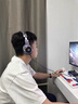 萌可兒 潮流個性無線藍牙耳機頭戴式插卡自帶內存mp3自帶歌曲住校生男女學生耳麥送學生兒童孩子生日禮物 黑紫色含歌卡/找客服選喜歡的歌 曬單實拍圖