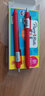 繽樂(lè)美（papermate）中性筆簽字筆 進(jìn)口文具速干順滑子彈頭彩色中性筆套裝P1 0.5mm 12支紅/盒 曬單實(shí)拍圖