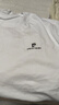 皮爾卡丹（pierre cardin）短袖男t恤夏季薄款休閑純棉圓領(lǐng)體恤潮流百搭上衣服男裝 白色 L 曬單實拍圖