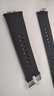 臣頌（CHENSONG）適用華為band/WATCH FIT/Fit New手表表帶 HUAWEI手環(huán)表帶 彩色替換硅膠表帶智能運動手表帶黑色 曬單實拍圖