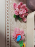 坤隨660根仿真花蕊彩色花心手工DIY絲網(wǎng)花玫瑰扭扭棒花芯花藝材料配件 仿真花芯2捆 【黃色+粉色】 1捆約330根左右】 曬單實(shí)拍圖