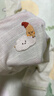 乖奇熊嬰幼兒莫代爾連體衣夏季薄款無骨睡衣服寶寶七分袖家居哈衣空調服 曬單實拍圖