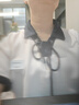 羅蒙（ROMON）涼感短袖t恤女夏季新款韓版寬松大尺碼polo領撞色小個子半袖上衣 杏色 L 【建議100-110斤】 曬單實拍圖