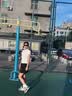 浪莎冰絲工裝半身短裙女夏季薄款高腰顯瘦速干A字短裙小個子防走光裙 曬單實拍圖