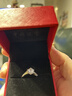 澤彩河南人工鉆戒柘城人造鉆石結婚時尚鉆石戒指星織商丘戒 J87星織戒指-女戒 開口可調節 曬單實拍圖